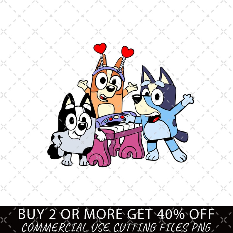 Bluey PNG, This is Unacceptable Stickers SVG, Bluey Family Svg, Decal Files, Vinyl Stickers, Car