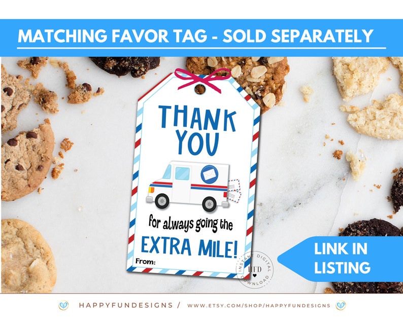 Mail Carrier Thank You Sign Printable - Il 794xN.4608757017 Icua 