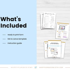 Editable Getting to Know You Printable, LDS Young Womens Ministry Secret Sister, All About Me Favorite Things, Get to Know Coworker Survey image 4