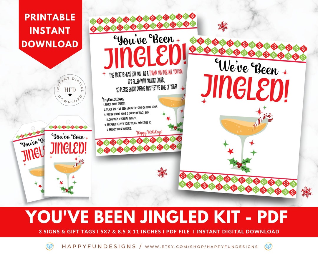 You've Been Jingled Printable, Weve Been Jingled, Teacher Staff ...
