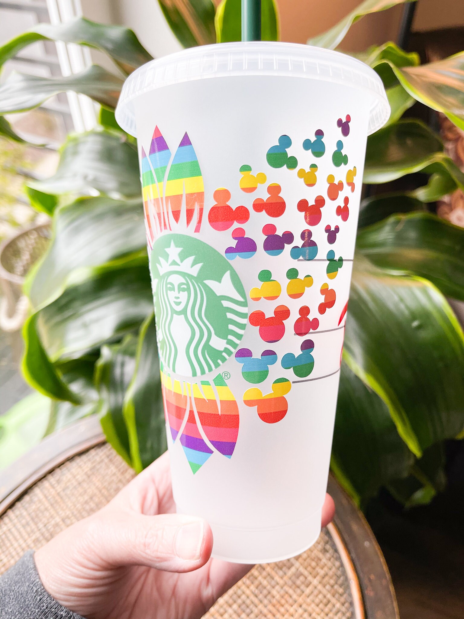 Pride Starbucks LGBTQ Cup Personalized Mickey Inspired Etsy