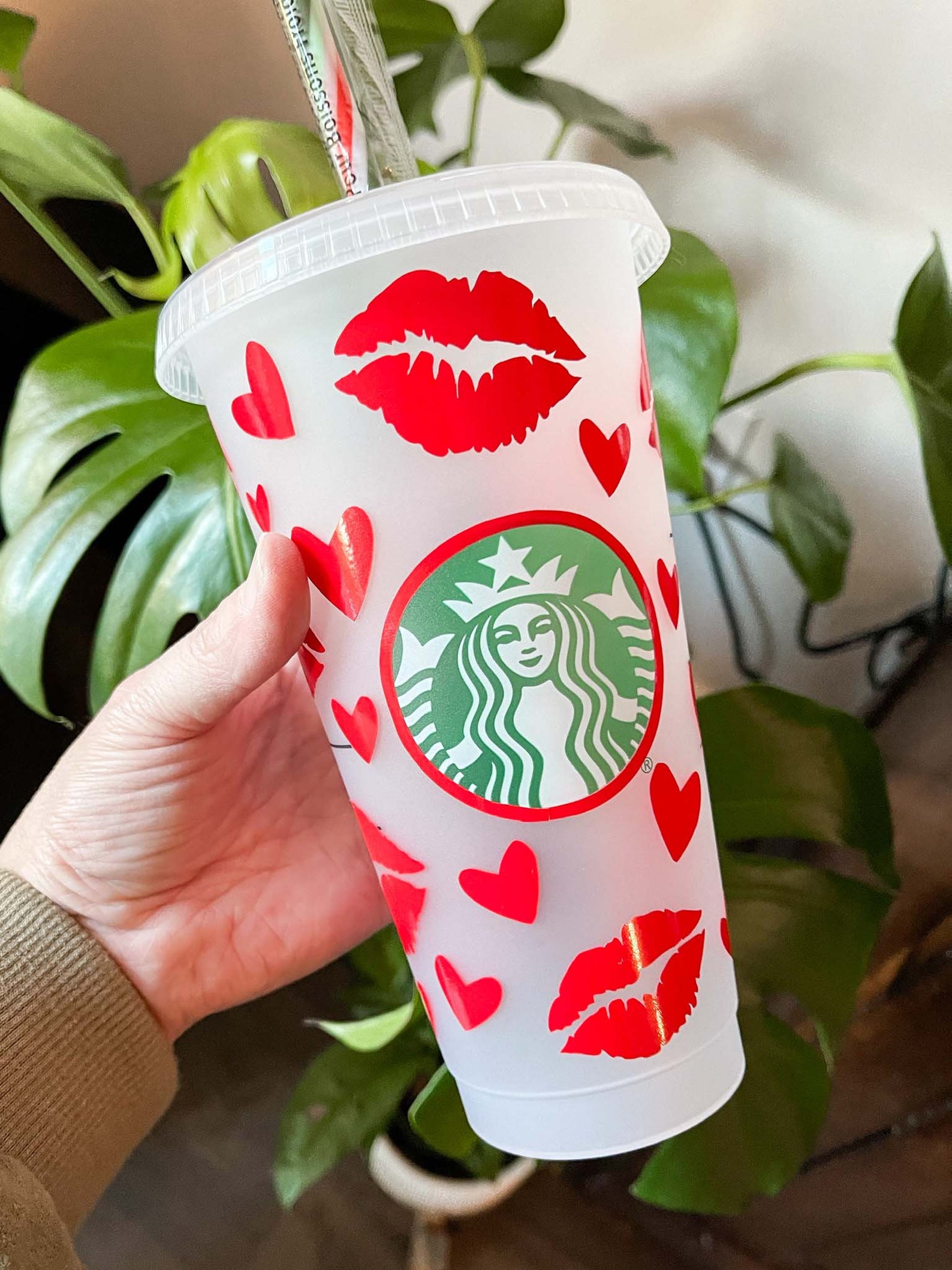 Starbucks Valentine's Day Gift Starbucks Reusable Cup Etsy