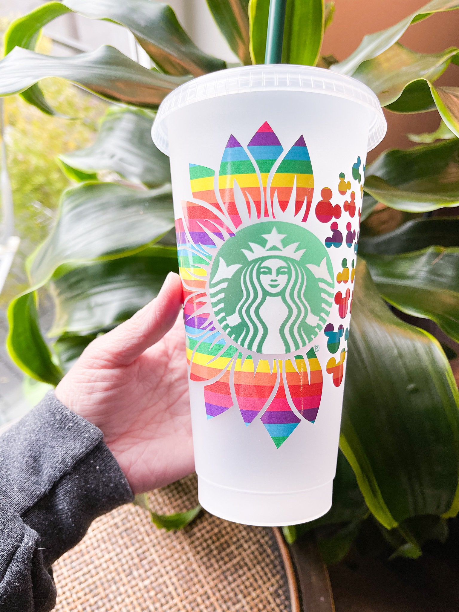 Pride Starbucks LGBTQ Cup Personalized Mickey Inspired Etsy