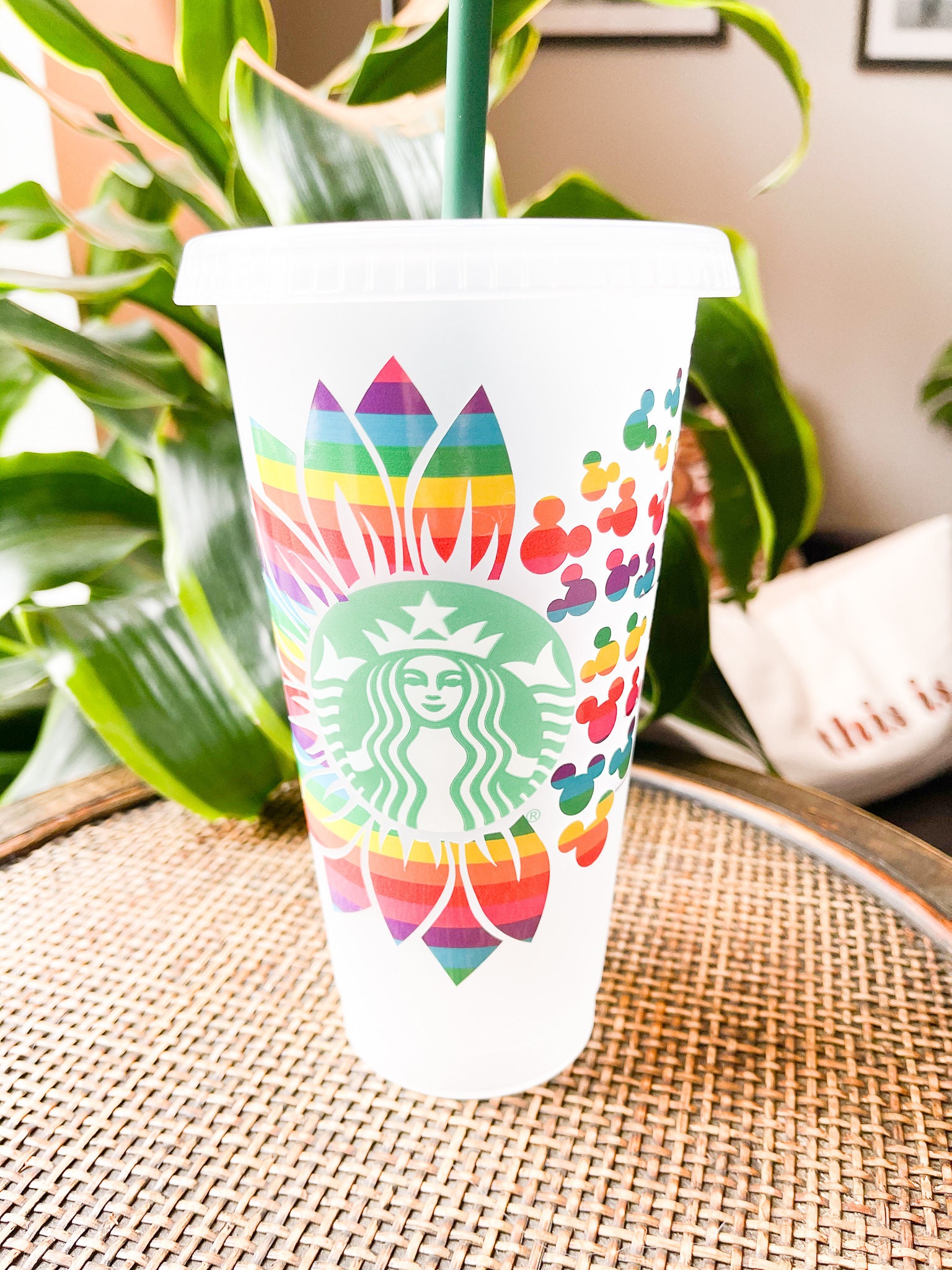 Pride Starbucks LGBTQ Cup Personalized Mickey Inspired Etsy