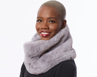 Faux fur scarves & shawls 2025