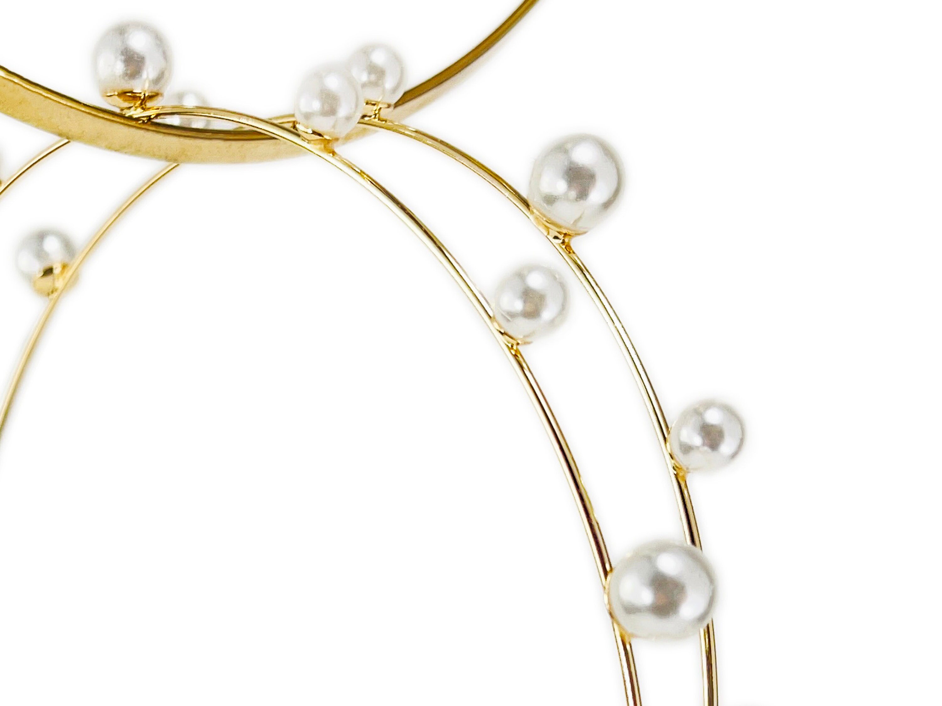 Pearl Headband Bridal White Headband Dressy Headwear Spring Etsy