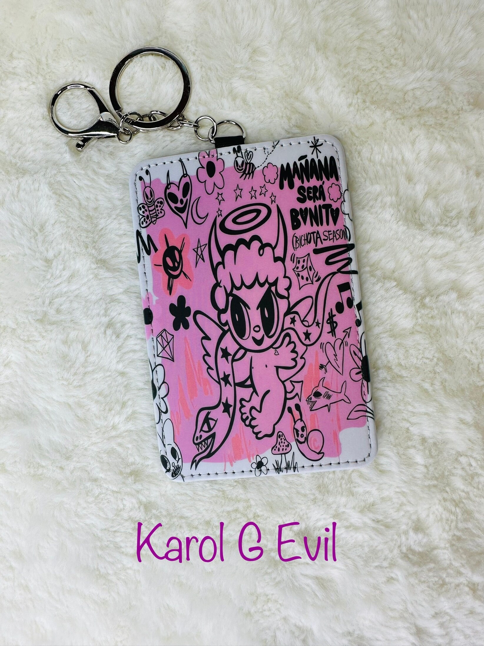 Karol G Wallet Keychain - Etsy