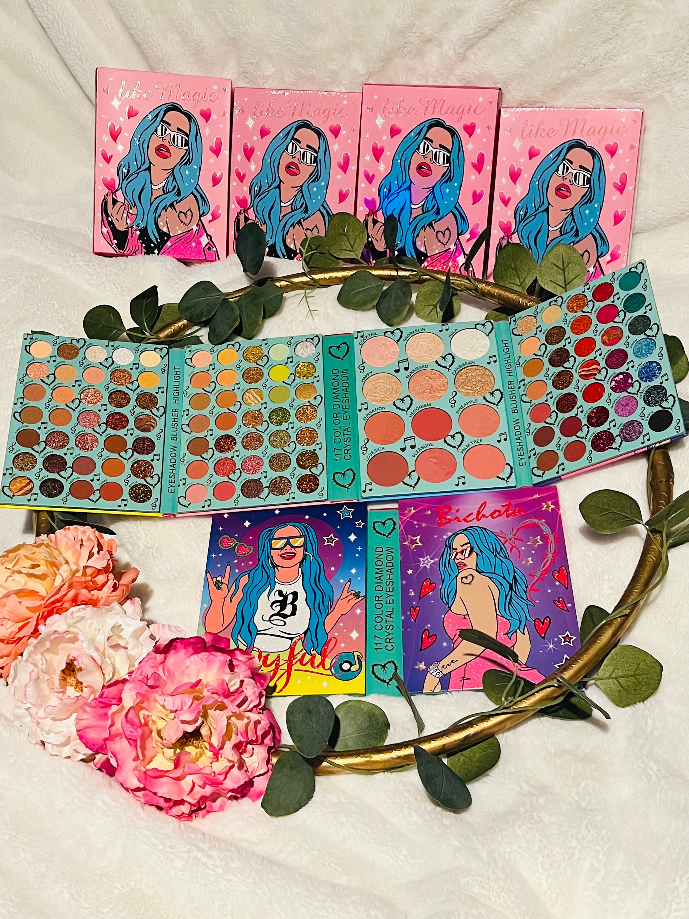 Karol G Like Magic Booklet Makeup Palette - Etsy