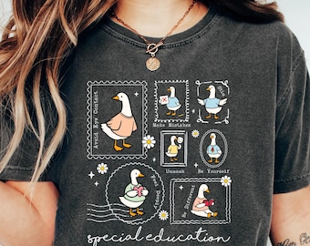Special Education Teacher Shirt, Neurodiversity Inclusion Educator Gift, Silly Goose Sped Team Tee