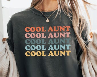 Aunt T-Shirt, Retro Family Gift