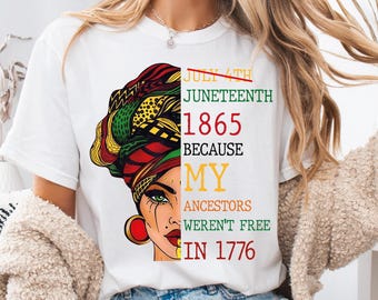 Juneteenth 1865 Freedom Shirt, Black History Month African American Pride Tee