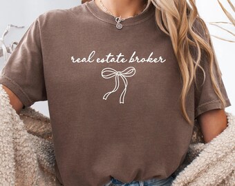 Real Estate Broker Shirt, Agent Appreciation Gift For New Realtor Professional