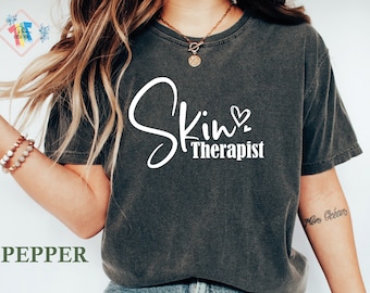 Skin Therapist Shirt Esthetician T Shirt Skincare Specialist T-Shirt Esthetician Gift