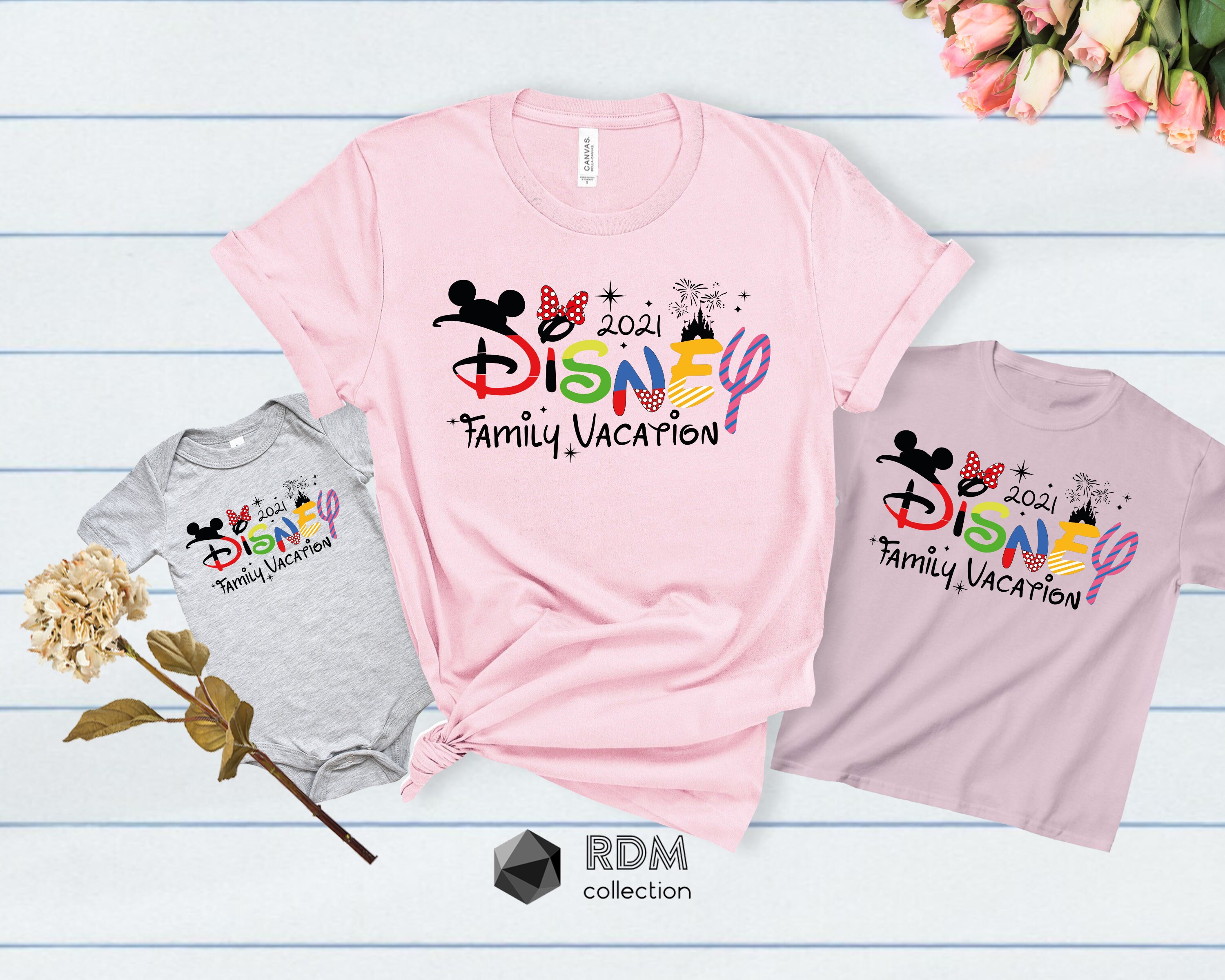 Disney Vacation Group Shirt Disney Family Vacation 2021 | Etsy