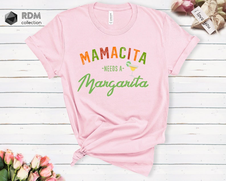Mamacita Needs A Margarita Shirt margarita shirt fiesta shirt gift for her gift for wife cinco de mayo shirt mama shirt