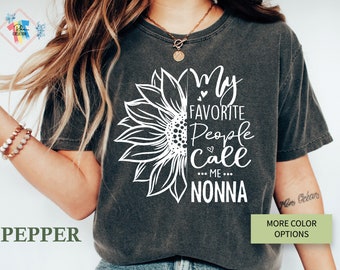 Nonna Shirt Mothers Day Gift Nonna T Shirt Nonna Birthday Gift Cute Nonna T-shirt New Nonna Gift Baby Announcement Pregnancy Reveal RDM560