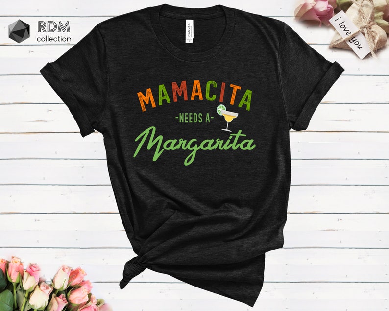 Mamacita Needs A Margarita Shirt margarita shirt fiesta shirt gift for her gift for wife cinco de mayo shirt mama shirt