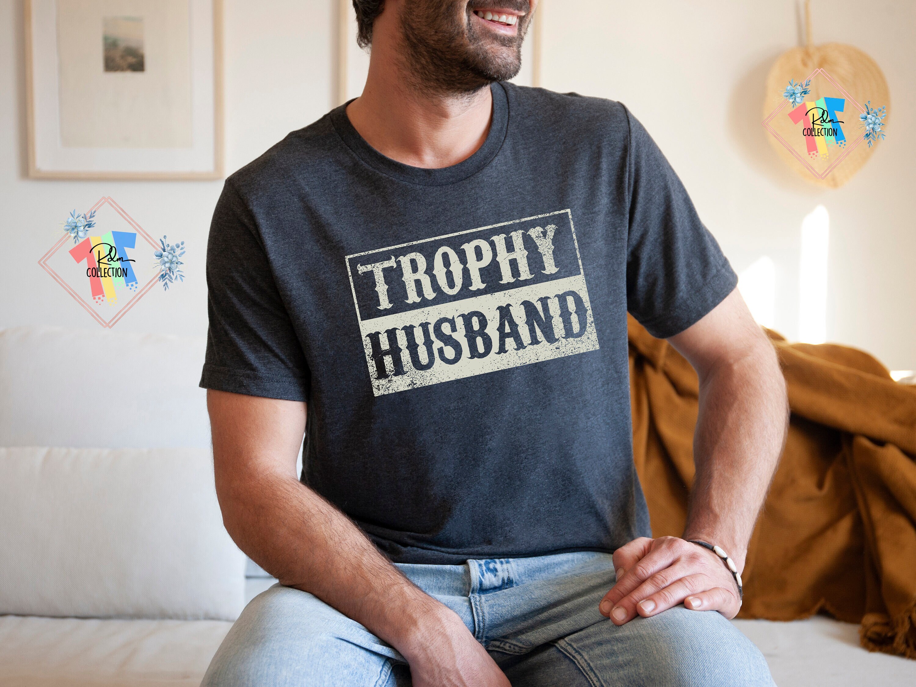 Trophy Husband Shirt Funny Husband Shirt Gift for Husband - Etsy