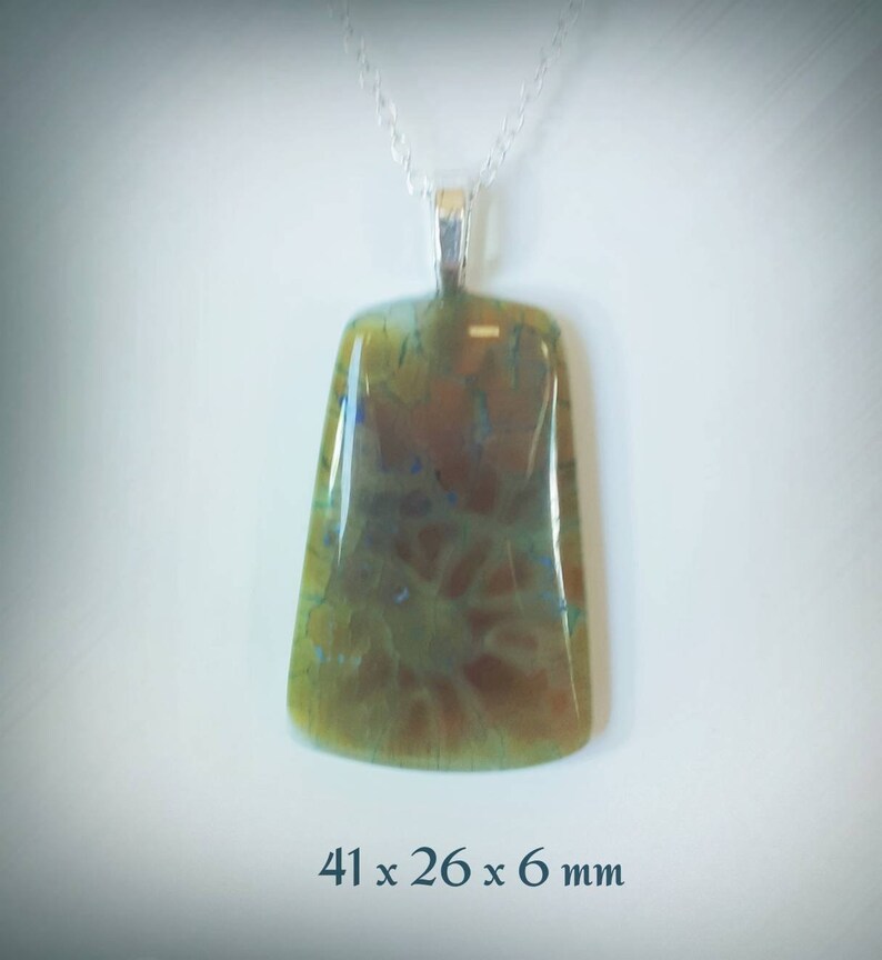 Dragon Veins Agate Pendant Necklace