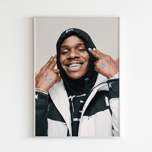 Da Baby Poster Print | Da Baby Wand dekor | Da Baby Portrait | Da Baby Wandkunst