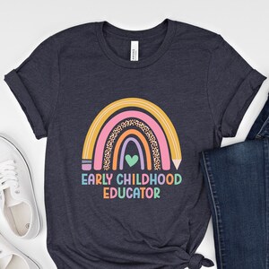 幼児教育者シャツ、ECSE Tシャツ、保育士シャツ、幼児シャツ、保育ベビーシッターシャツ、幼児ギフト