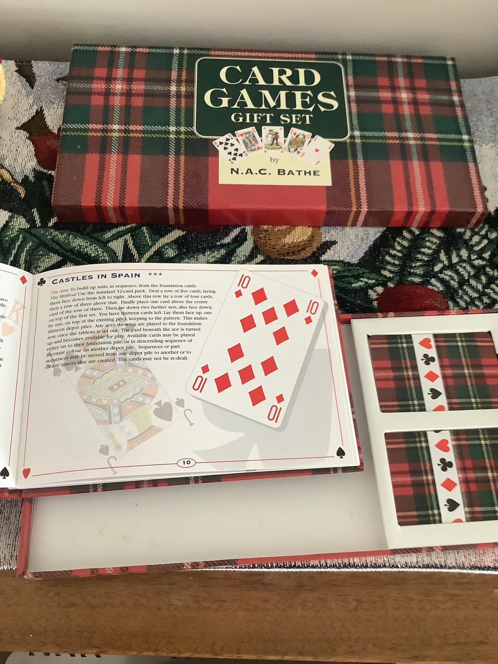 Vintage Card Games Regalo Set por N.A.C. Bathe. Etsy