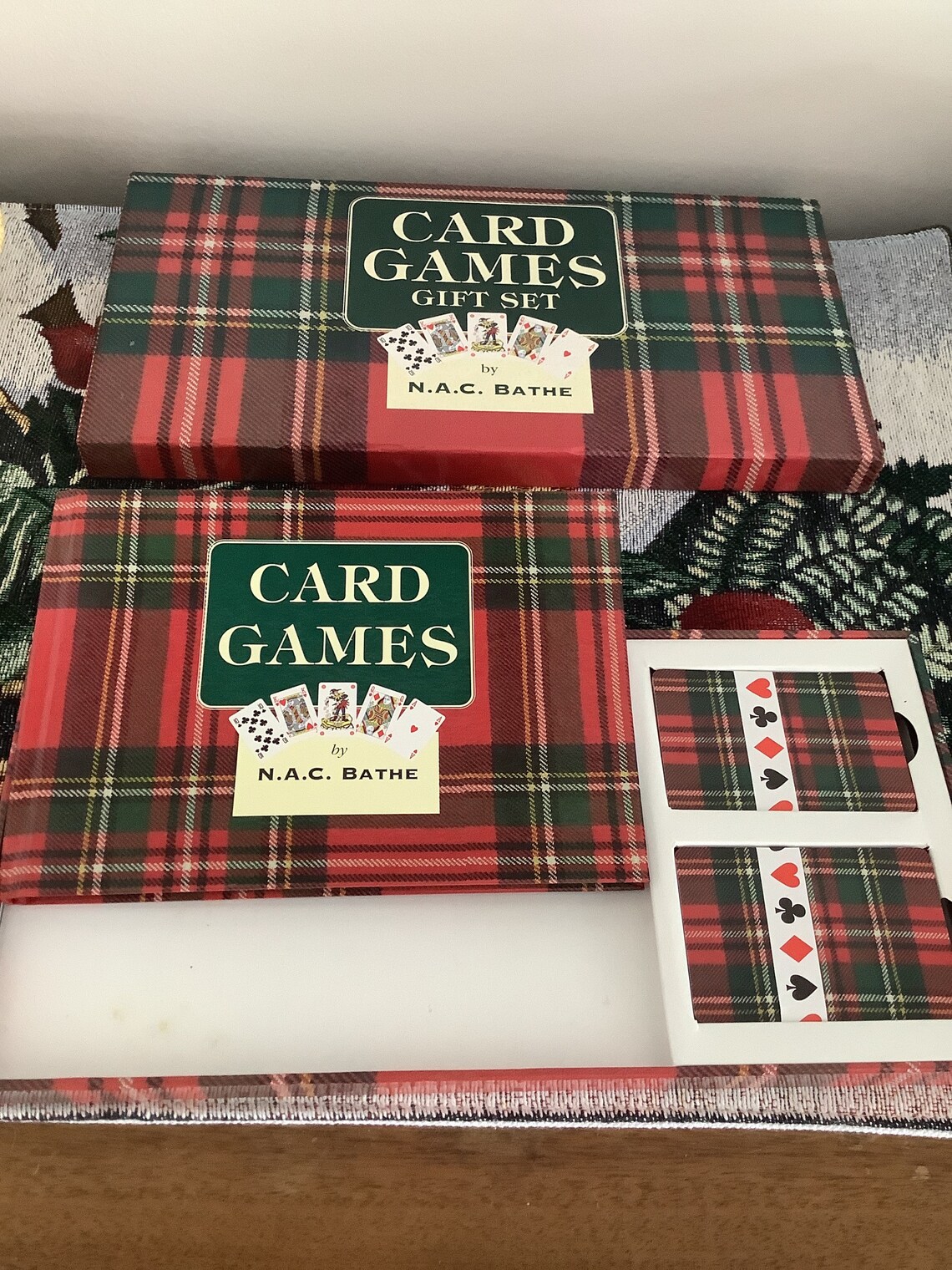 Vintage Card Games Regalo Set por N.A.C. Bathe. Etsy