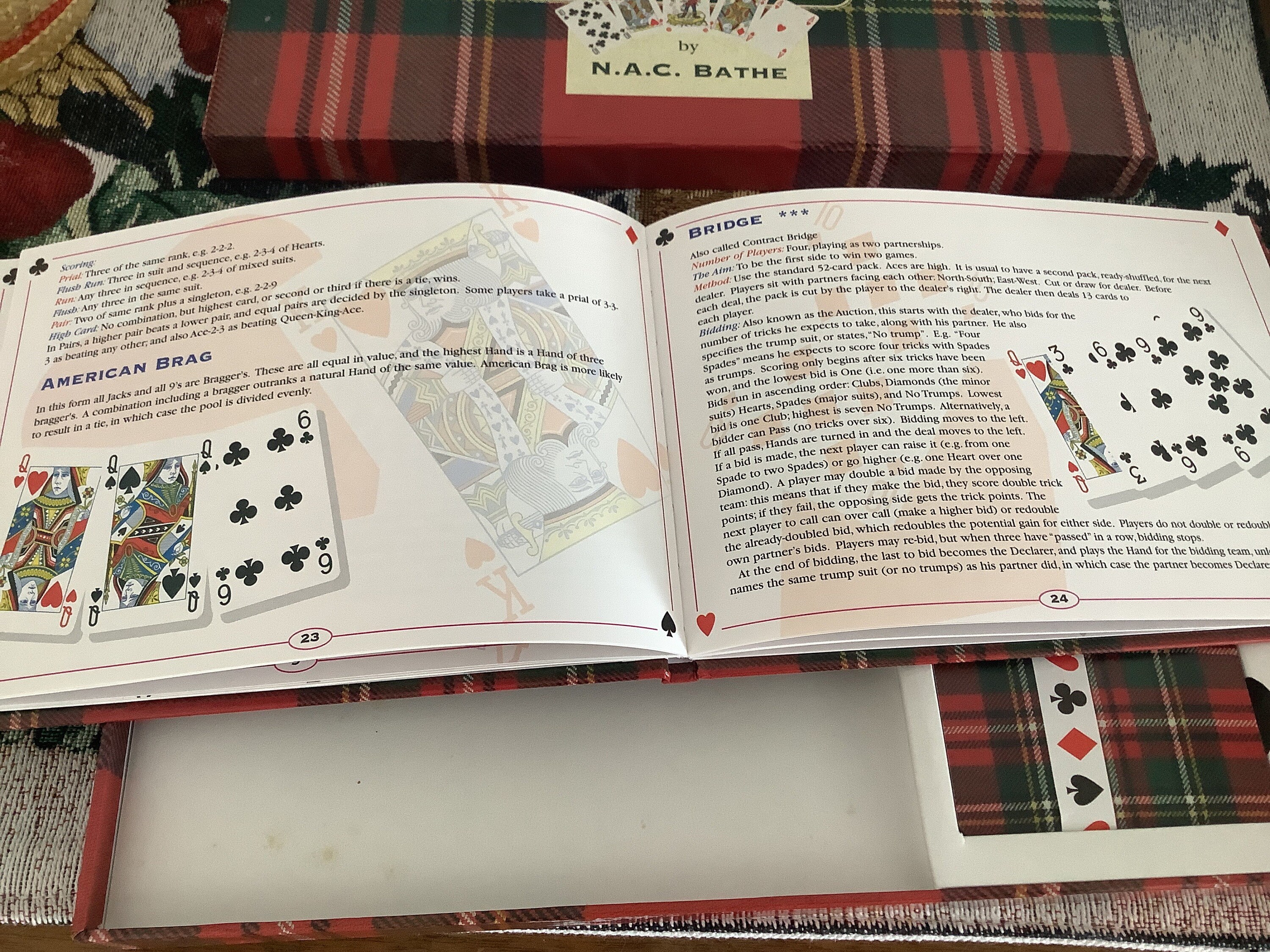 Vintage Card Games Regalo Set por N.A.C. Bathe. Etsy