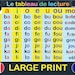 French Reading Chart: Syllabic Method for Primary School (digital ...