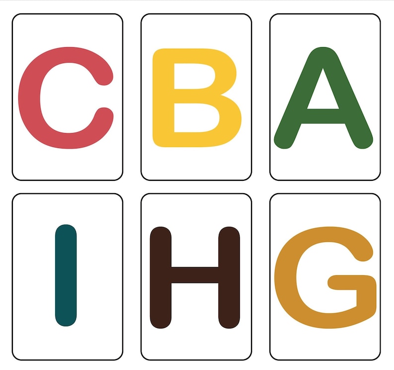 French Alphabet Printable Flashcards for Homeschool and Kindergarten