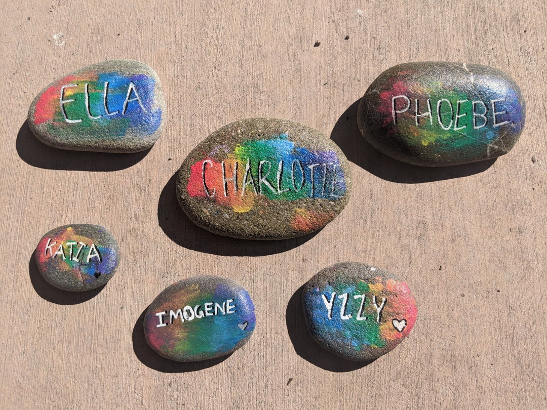New Rocks Customised Custom Painted Rocks - Etsy