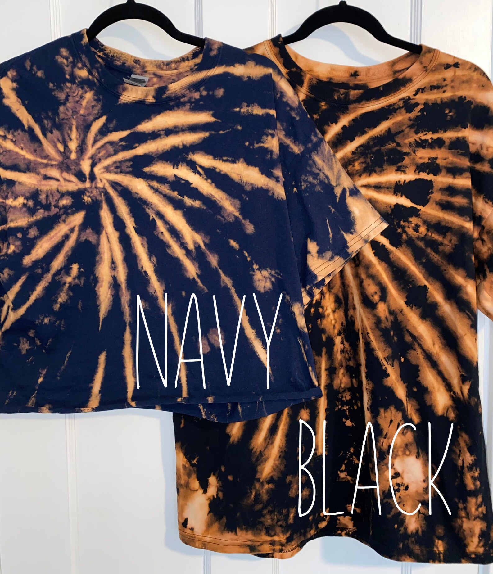 Bleach Dye Tshirts Etsy
