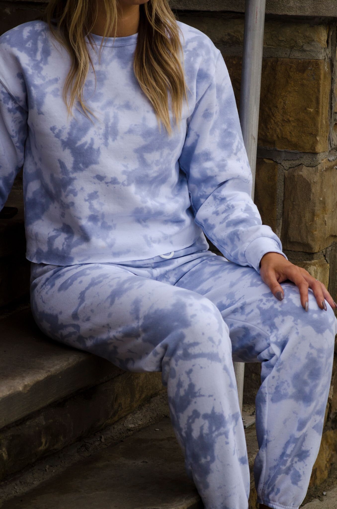 matching tie dye sweats