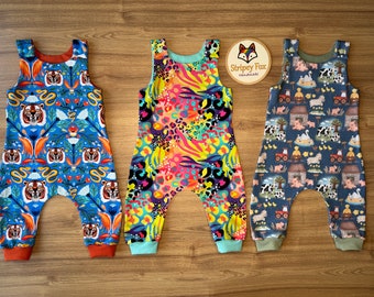 Handmade Romper Dungarees, Baby and Children's