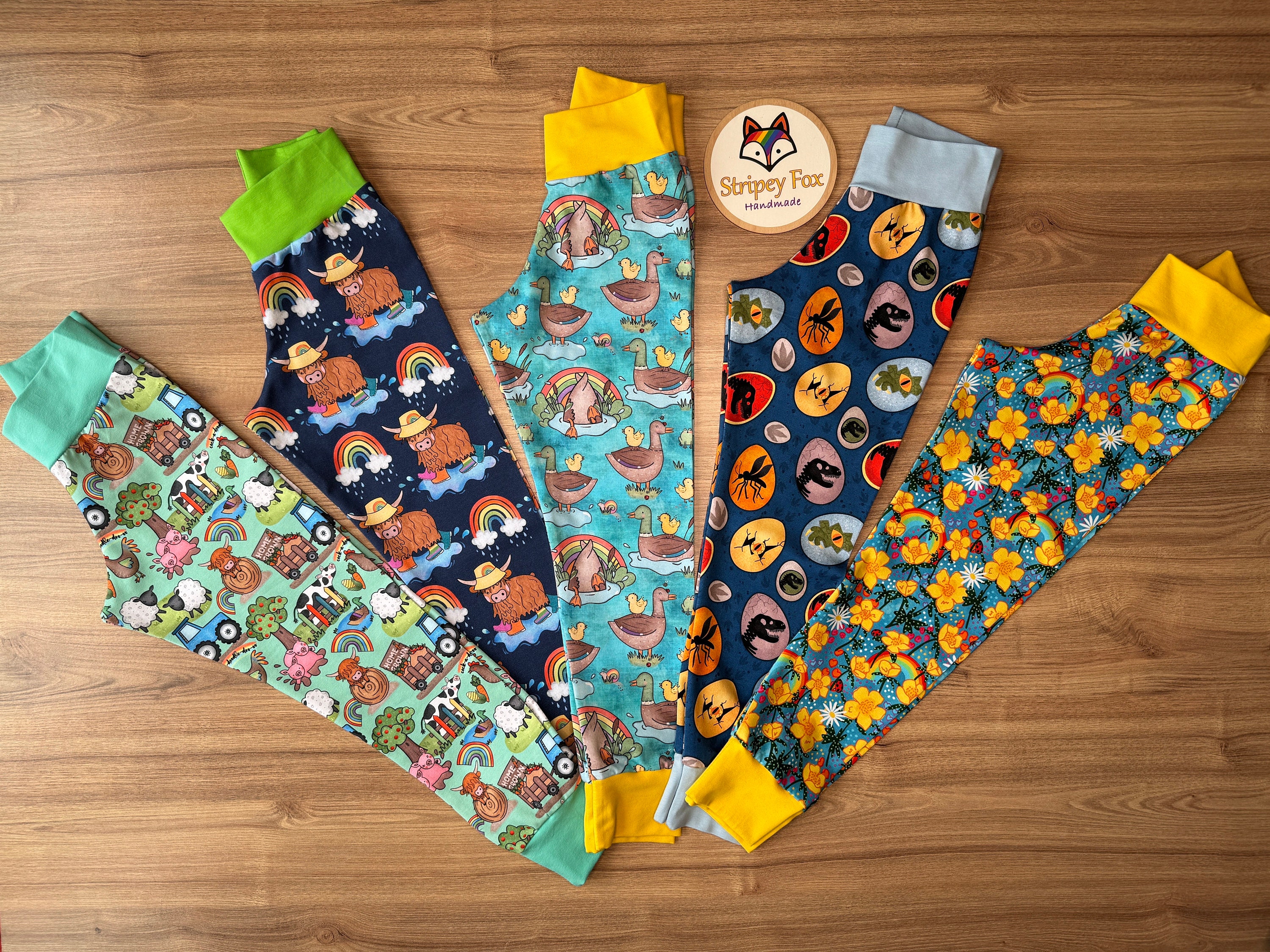 Handmade baby sale leggings uk