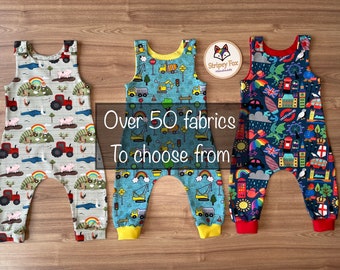 Handmade Romper Dungarees, Baby and Children's