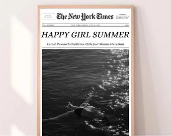 The New York Times Happy Girl Summer