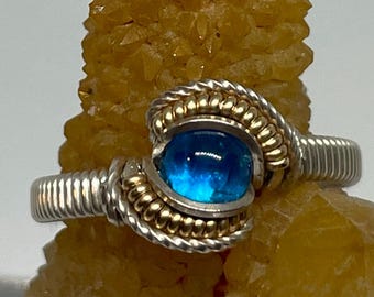 Neon Apatit SYD Ring personalisierbar