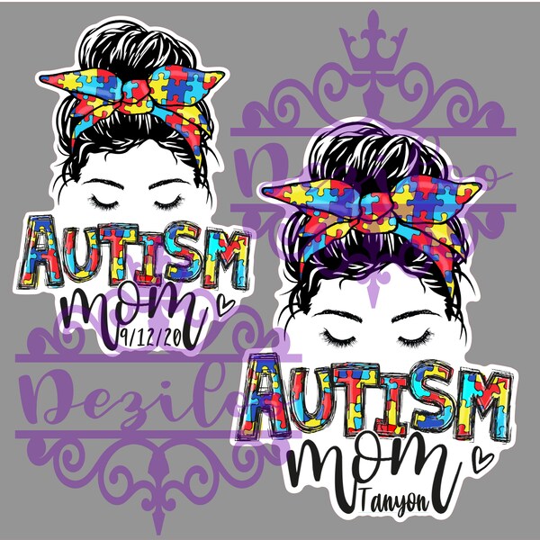 Autism Decal Etsy
