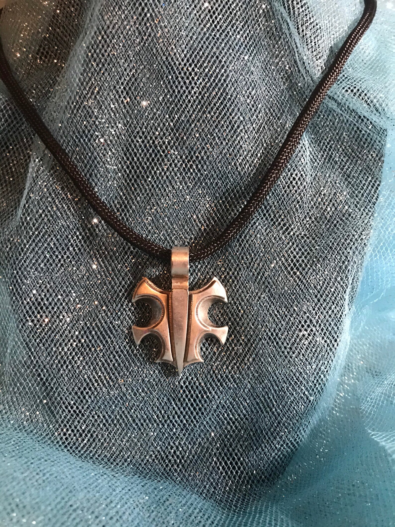 Men Pewter Necklace Etsy