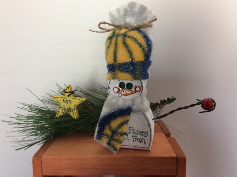 Indiana Pacers Snowman