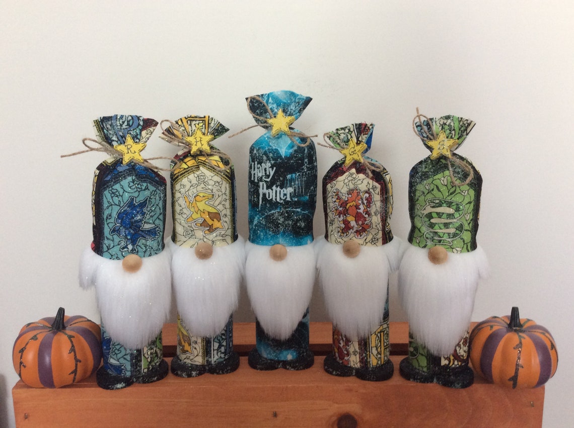 Harry Potter House Gnomes Etsy