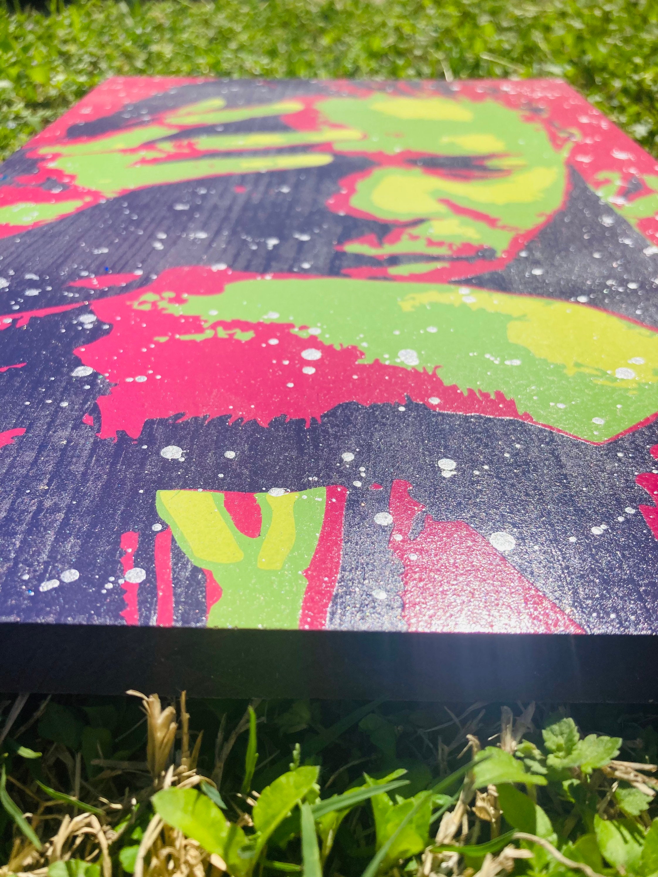 Kendrick Lamar Spray Paint Pop Art / Street Art / Graffiti / Etsy