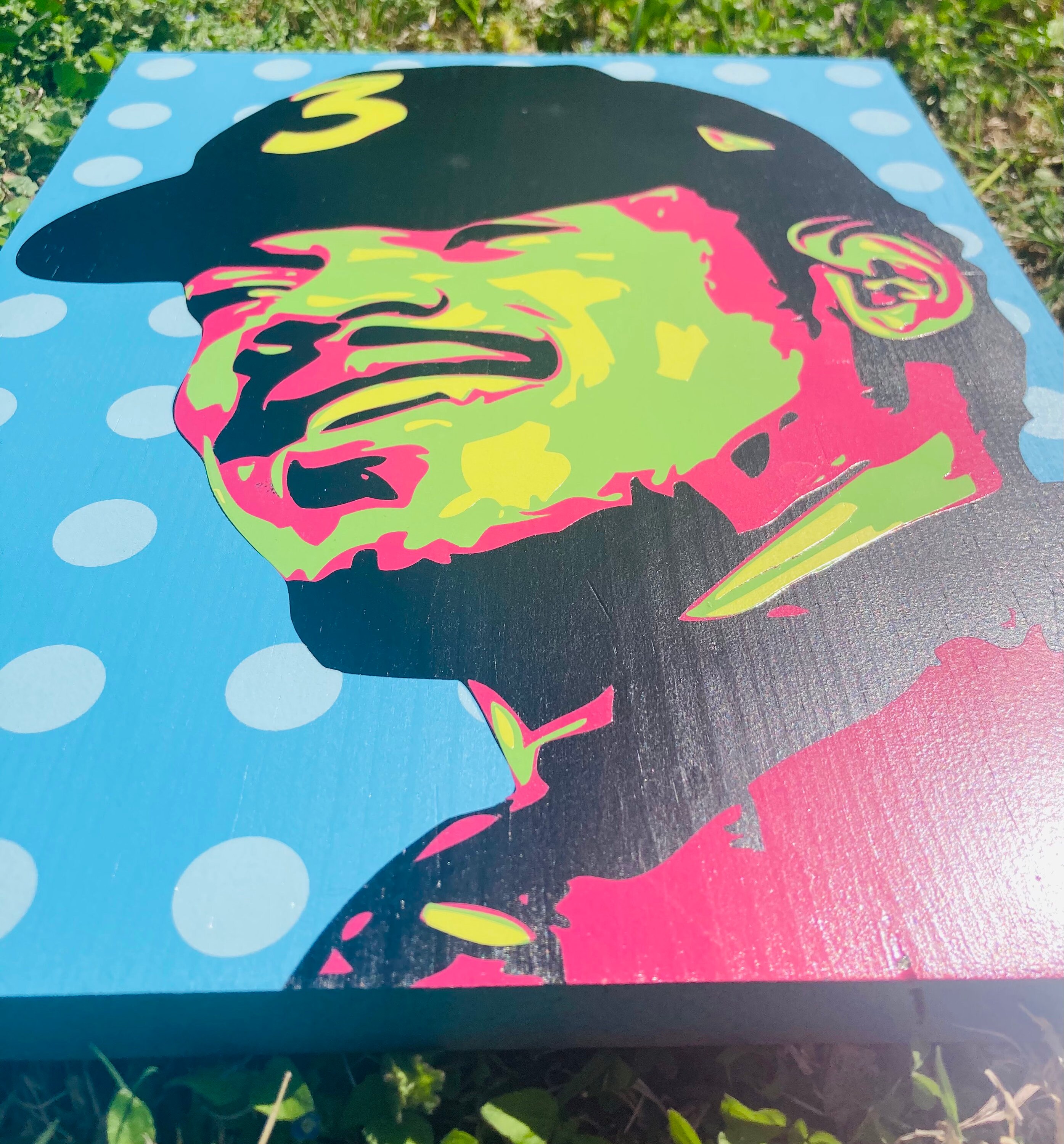 Chance the Rapper Spray Paint Pop Art / Street Art / Graffiti Etsy
