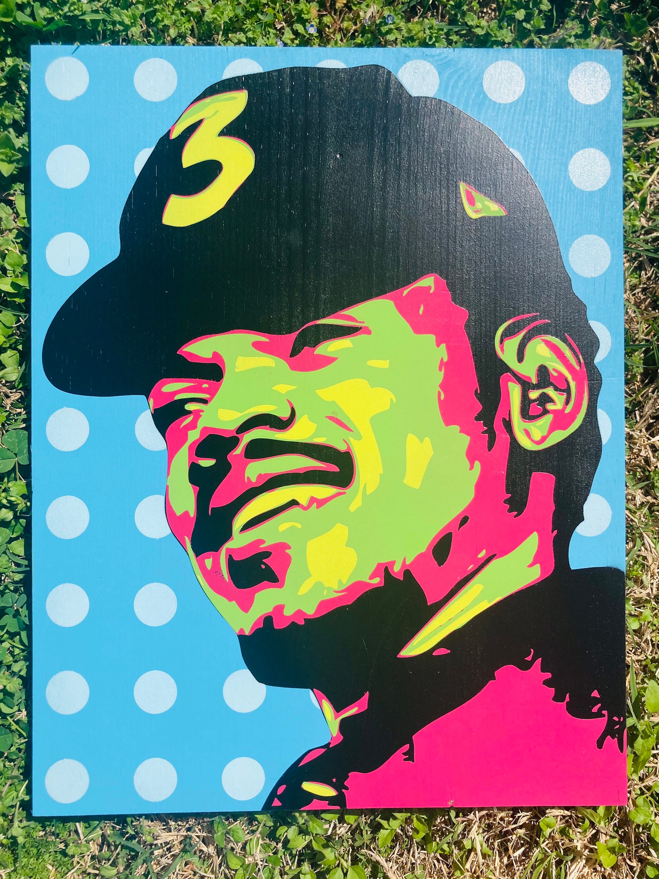 Chance the Rapper Spray Paint Pop Art / Street Art / Graffiti Etsy