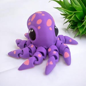 Octopus, Flexible Fidget Toy - Autism, ADHD, Stress, Anxiety Relief