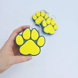 Dog Paw Clicker keyring - Sensory Toy - Autism, ADHD, Stress, Anxiety Relief