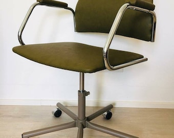 Fully Restored Vintage Office  CHAIR  K-380 by Kovona, Czekoslovakia 1970's