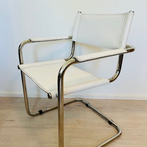 Bauhaus Vintage Bürostuhl von Mart Stam, Italien 1970er Jahre