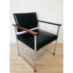 Vintage Office Armchair by Lubke from Germany 1960s